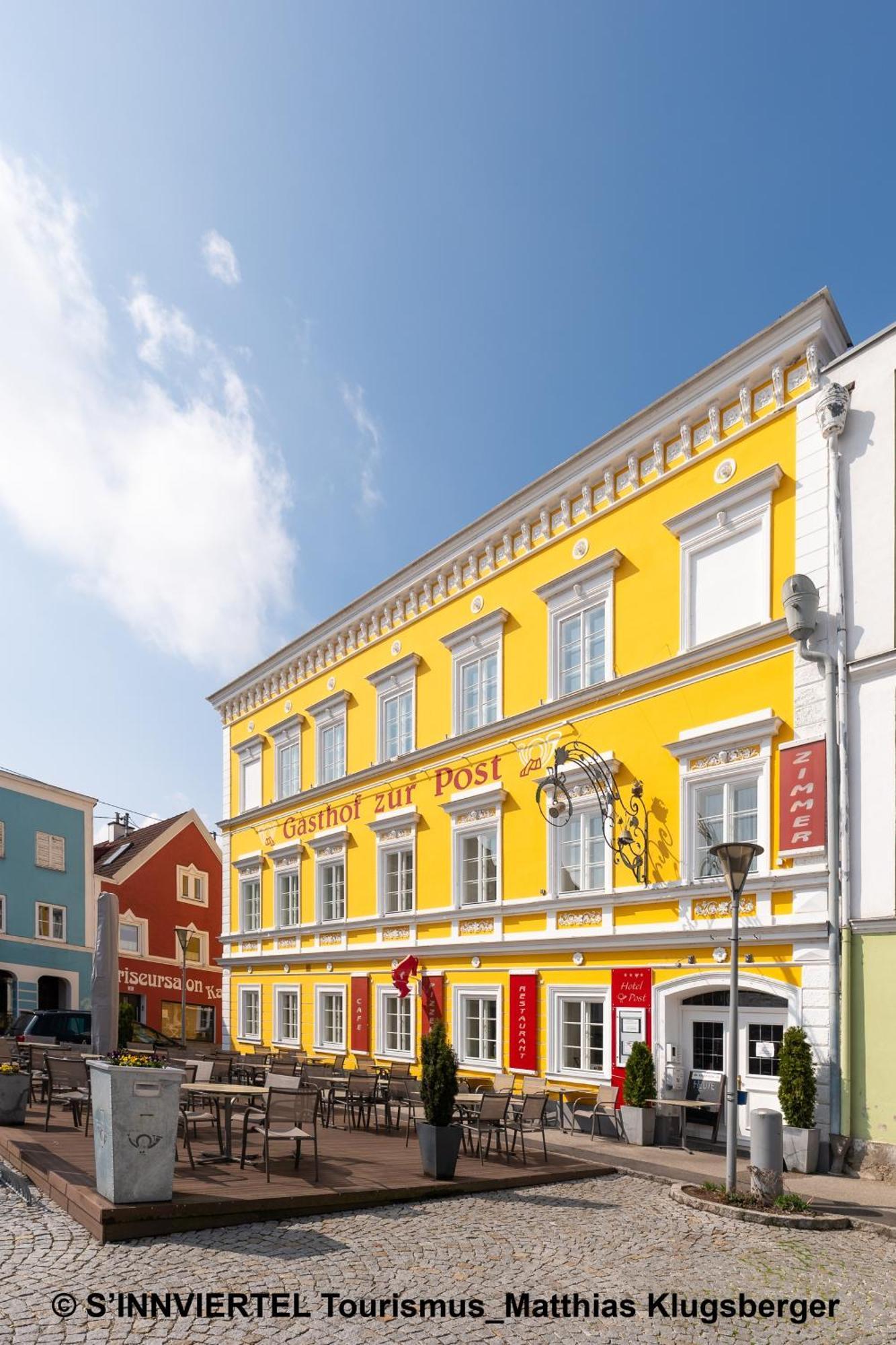 Hotel Gasthof Zur Post Obernberg am Inn Exterior foto